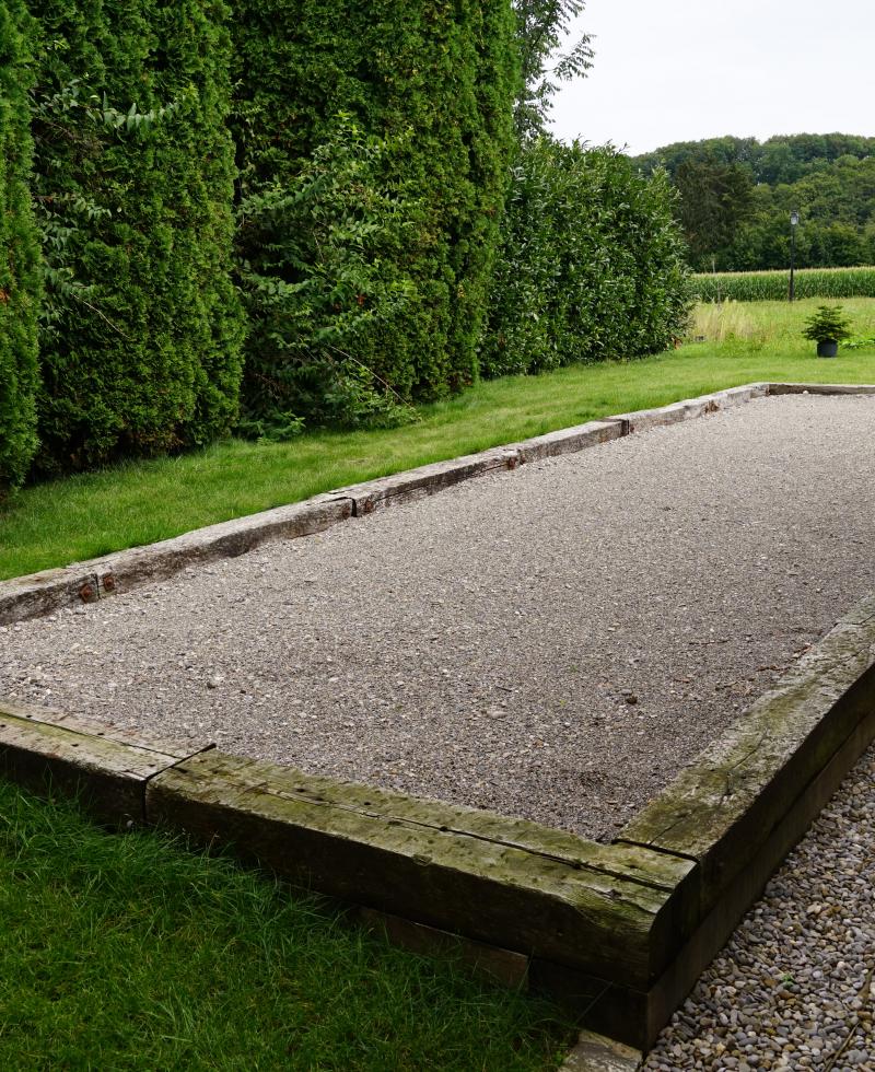 piste de pétanque